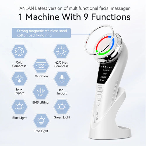 ANLAN Facial Massager Pro – Microcurrent Skin Lifting Device