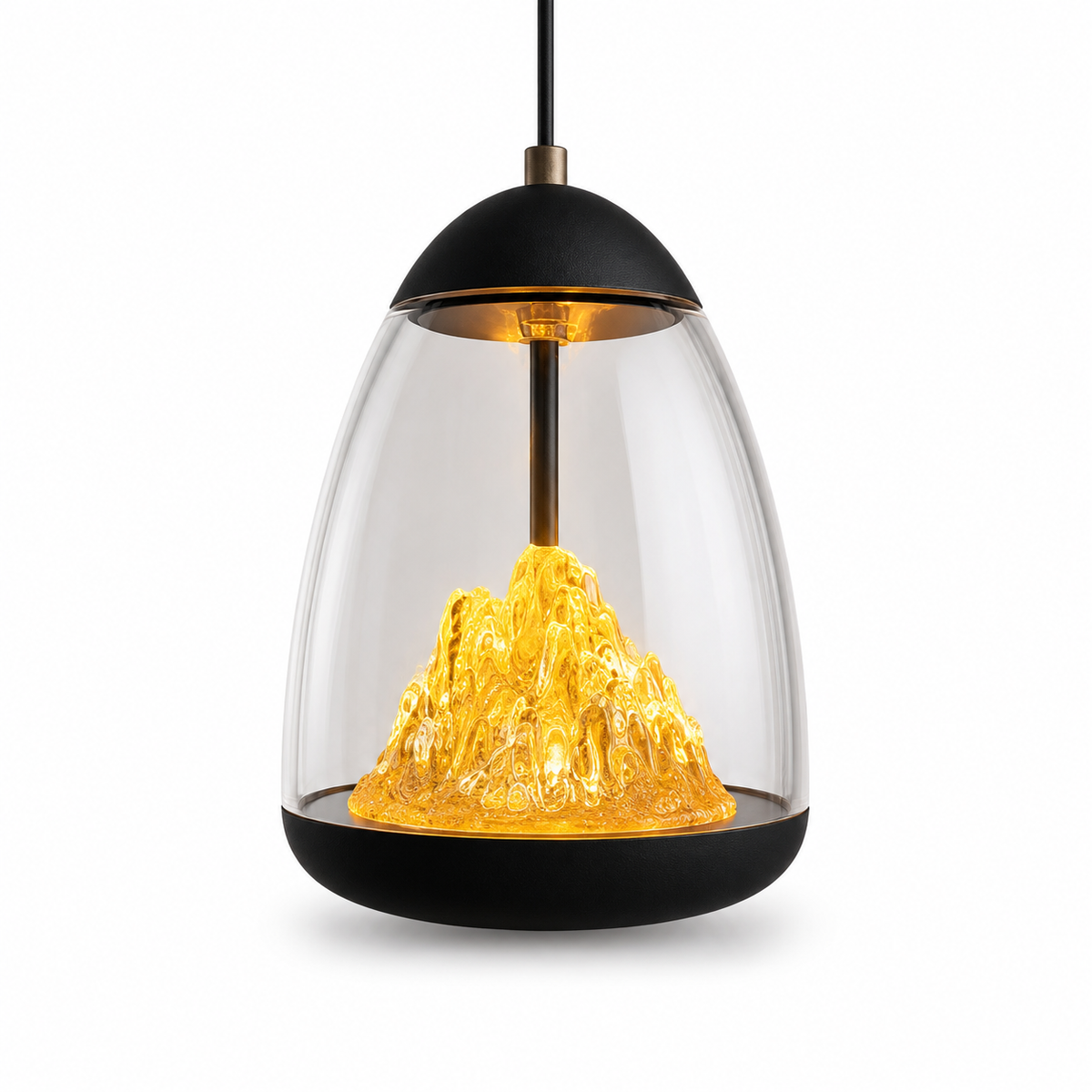 Modern Luxury Teardrop Pendant Light for Kitchen Island Dining Room Bedroom Sleek Elegant Contemporary Home Interior Decor