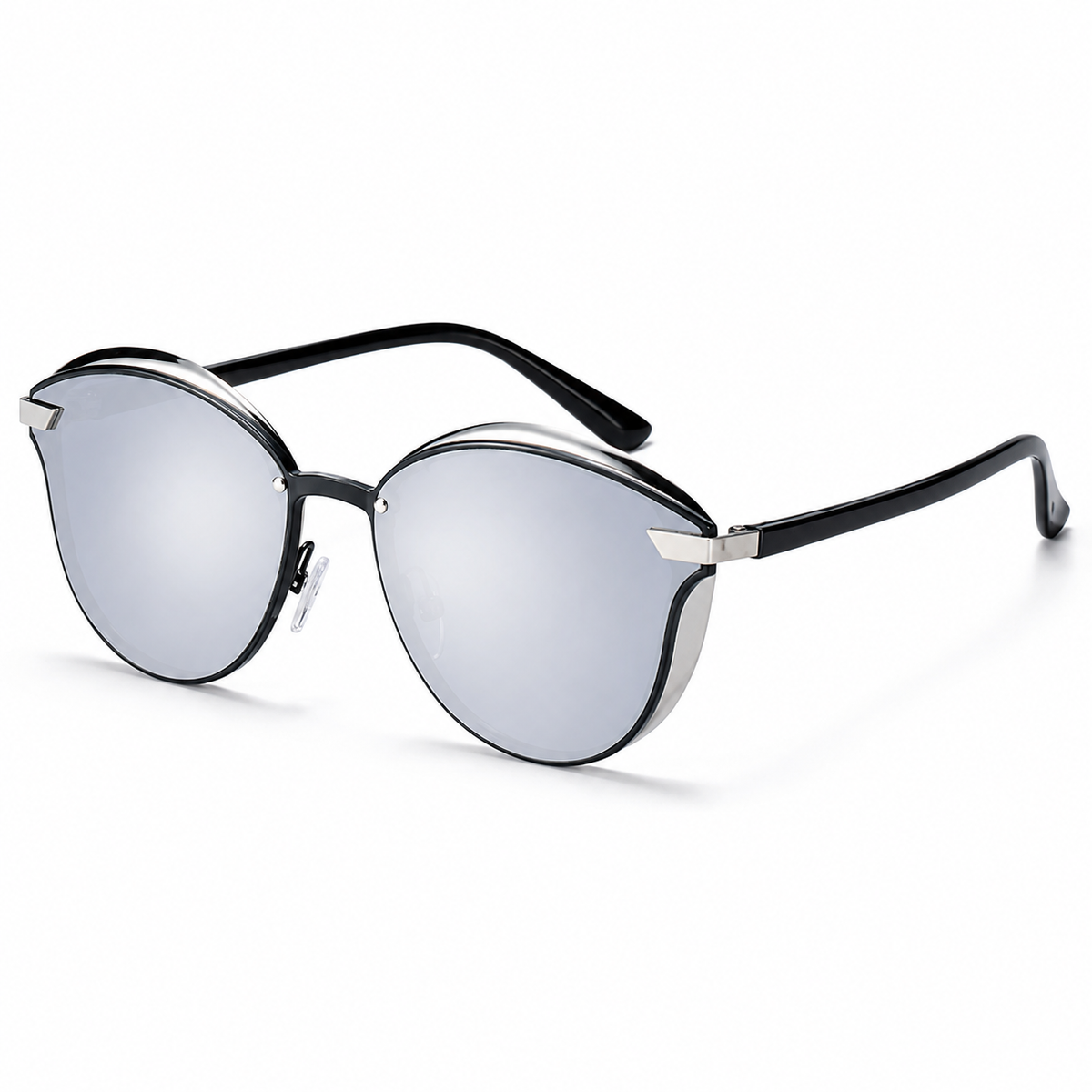 BARCUR Fashion Polarized Women Sunglasses Round Sun Glass Ladies Lunette De Soleil Femme