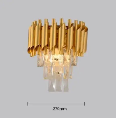 Modern K9 Crystal Hanging Lamp Luxury Black Gold Metal Led Chandelier Elegant Indoor Pendant Lighting Fixture For Home Decor