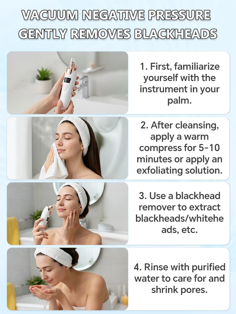 Blackhead Remover – Pore Cleansing Facial Massage Tool