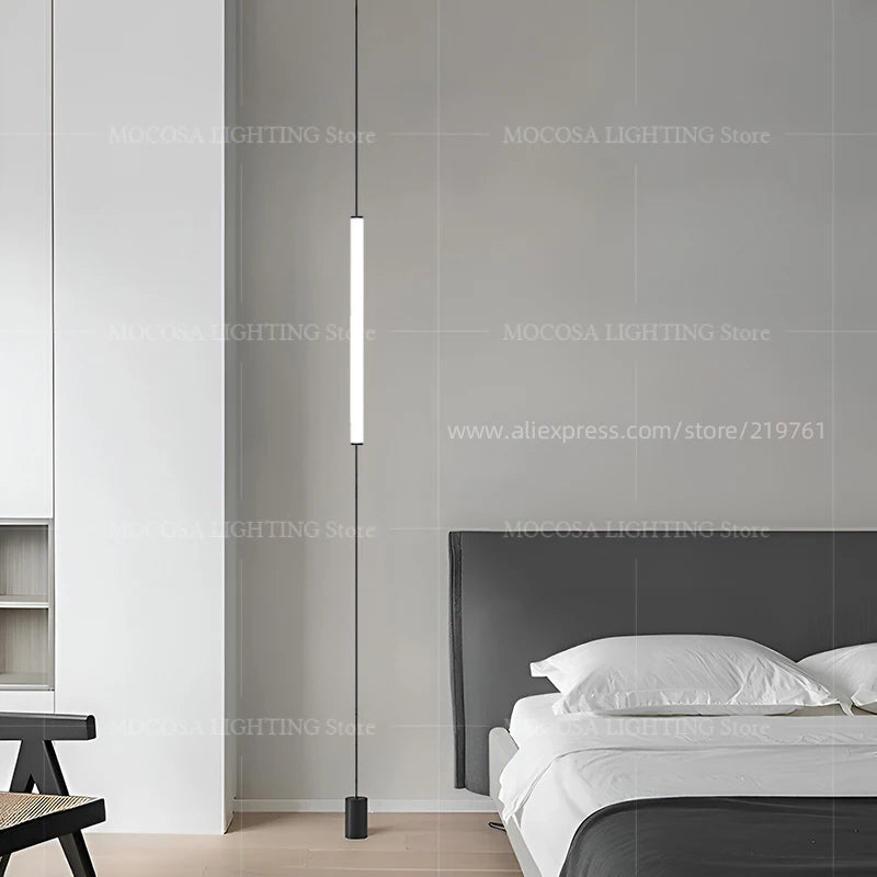 Nordic Modern Floor Lamp House Minimalist Lighting Living Room Decorative Lamp Indoor LED Lighting Bedroom Bedside Floor Lights
