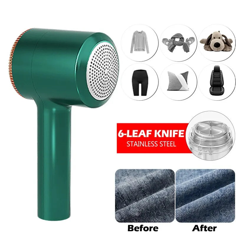 Electric Lint Remover – USB Rechargeable Fabric Shaver