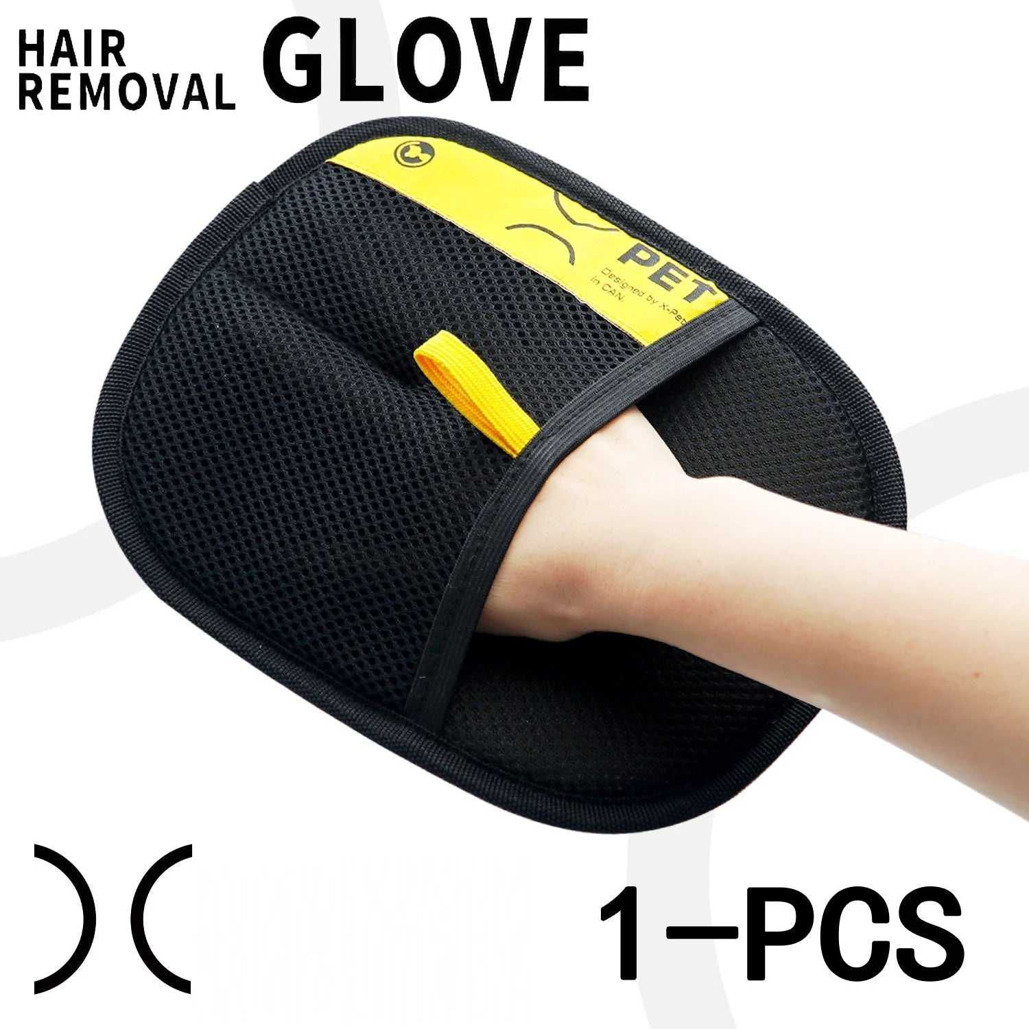 Pet Hair Remover Gloves – Electrostatic Reusable Grooming Glove