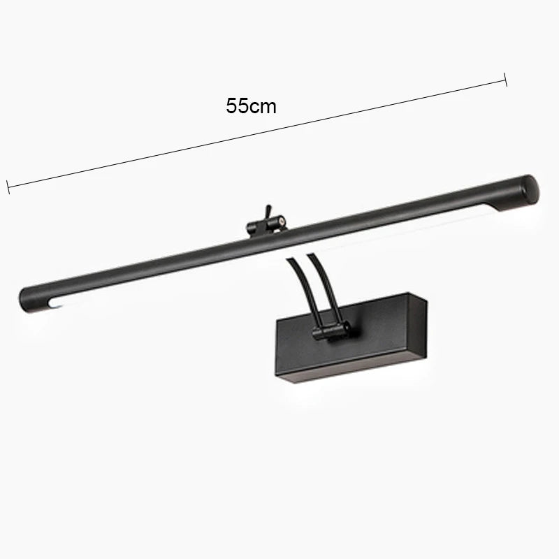 Mirror Wall Lamps Bathroom Modern Wall Lights 43CM 55CM 9W 12W Toilet Wall Mounted Lighting Fixtures Sconces Indoor Bedroom