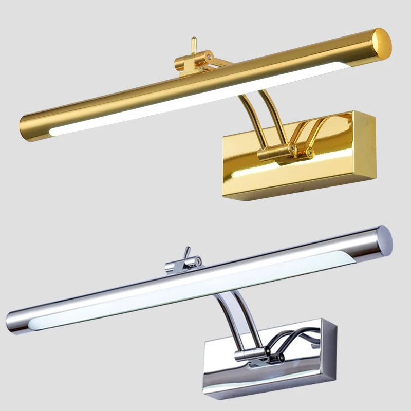 Mirror Wall Lamps Bathroom Modern Wall Lights 43CM 55CM 9W 12W Toilet Wall Mounted Lighting Fixtures Sconces Indoor Bedroom
