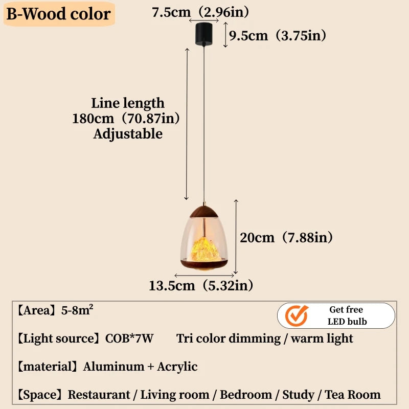 Modern Luxury Teardrop Pendant Light for Kitchen Island Dining Room Bedroom Sleek Elegant Contemporary Home Interior Decor