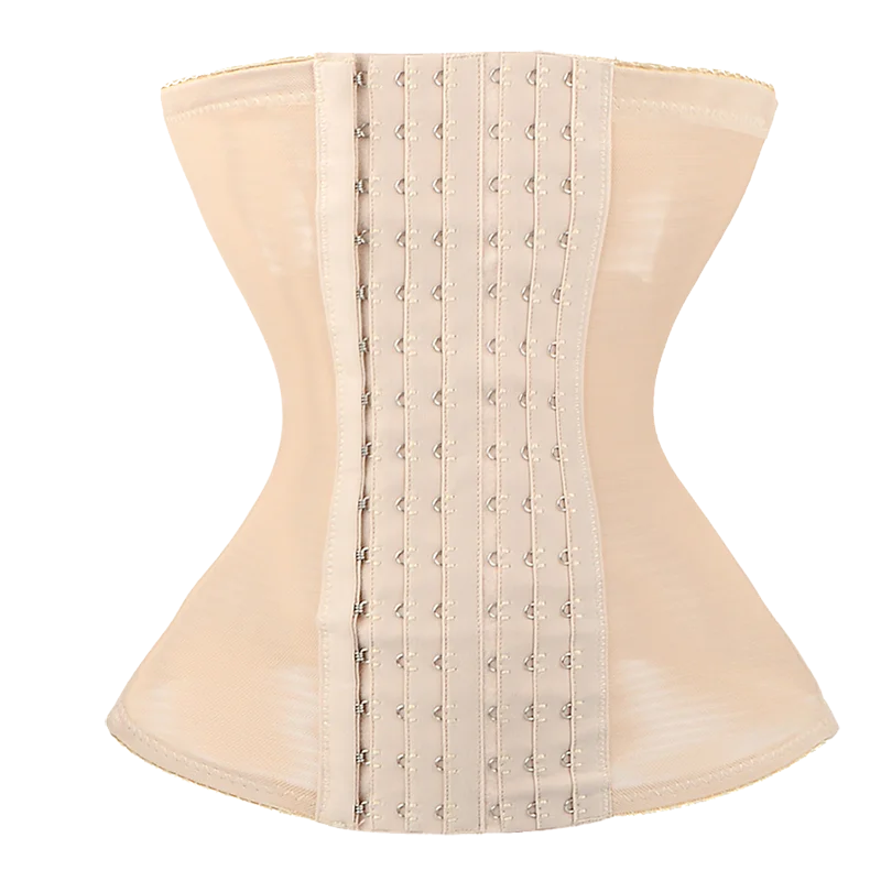 Women's Latex Waist Trainer – Firm Compression Body Shaper Corset