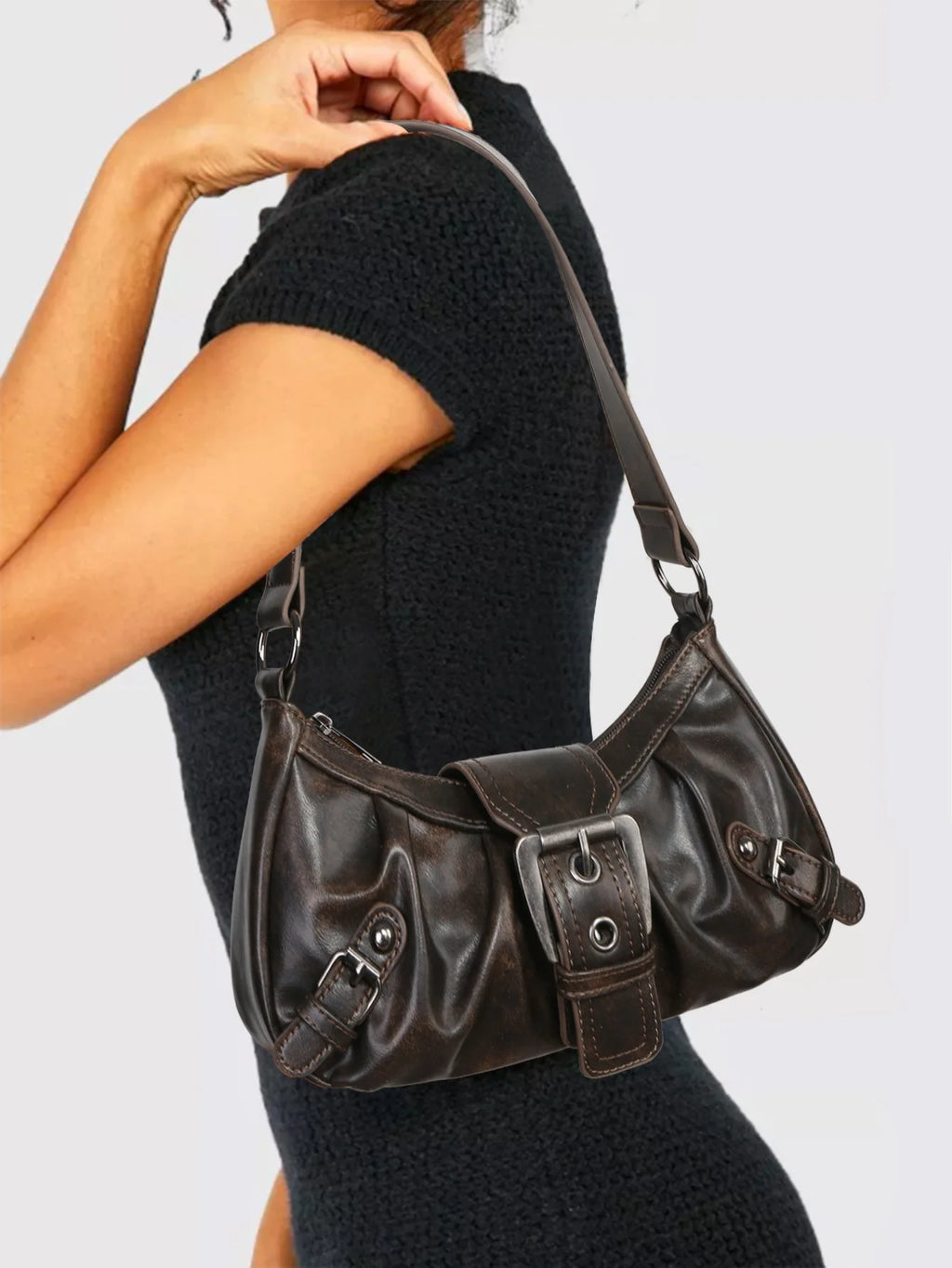Maillard Style Retro Y2K Wasteland / Vintage Arm Bag
