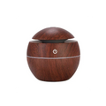 Mini Woodgrain USB Humidifier – Ultrasonic Essential Oil Diffuser
