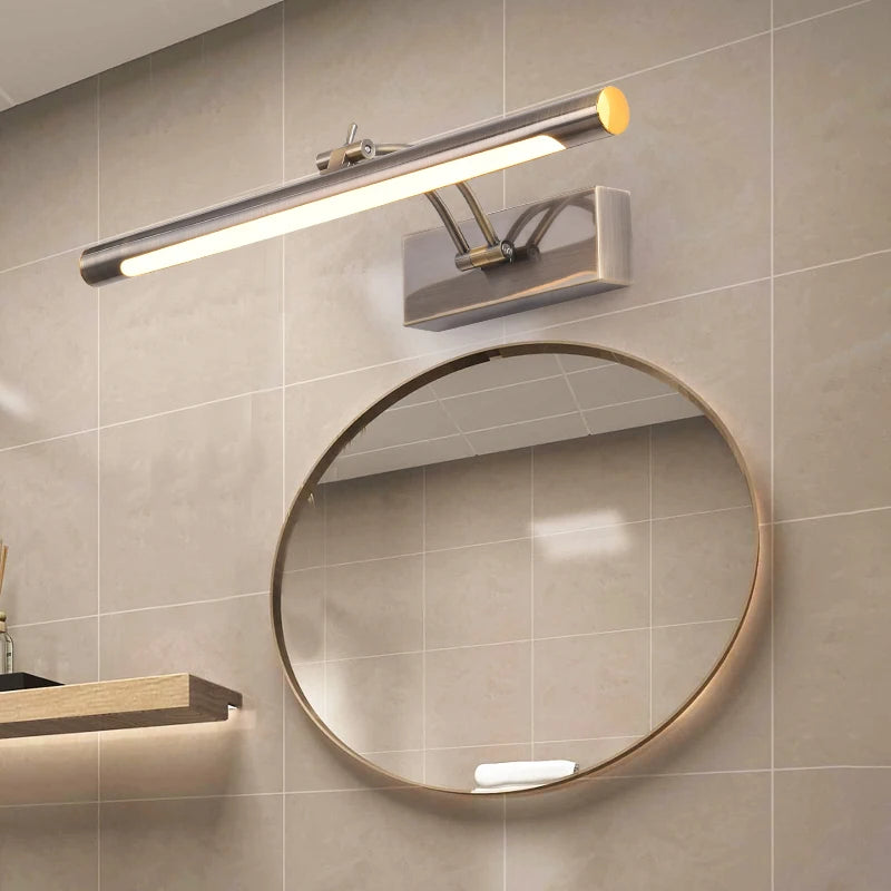 Mirror Wall Lamps Bathroom Modern Wall Lights 43CM 55CM 9W 12W Toilet Wall Mounted Lighting Fixtures Sconces Indoor Bedroom